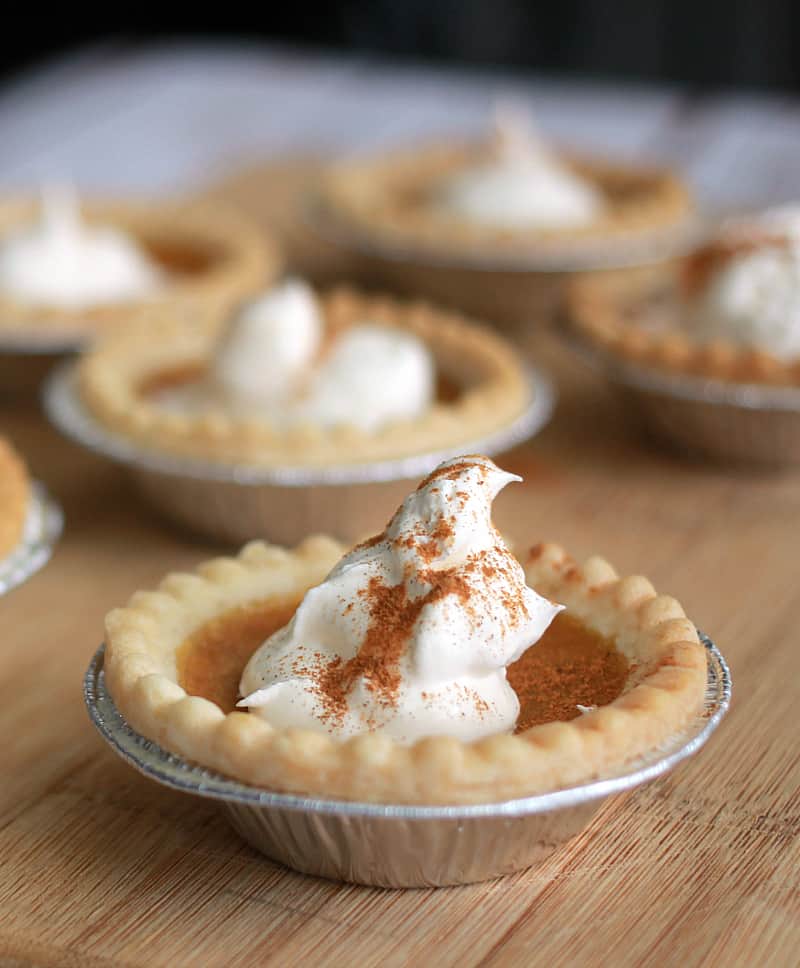 Individual Mini Pumpkin Pies: Perfect Portions for Stress-Free Parties